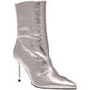 Bottes Steve Madden Lyricals bottines &agrave; talon aiguille argent Argent&eacute;