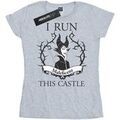 Tee-shirts sur Grenoble : T-shirt Maleficent I Run This Castle