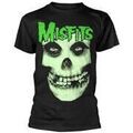 Tee-shirts sur Grenoble : T-shirt Misfits Glow Jurek Skull