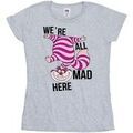 Tee-shirts sur Grenoble : T-shirt Disney Alice In Wonderland All Mad Here