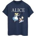 Tee-shirts sur Grenoble : T-shirt Disney Alice In Wonderland Follow The Rabbit