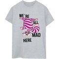 Tee-shirts sur Grenoble : T-shirt Disney Alice In Wonderland All Mad Here