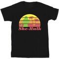 Tee-shirts sur Grenoble : T-shirt Marvel She-Hulk: Attorney At Law Sunset Flex