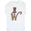 T-shirt Willy Wonka W Logo Hat