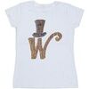 T-shirt Willy Wonka W Logo Hat