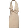 Robes sur Grenoble : Robe No Secrets Nos robes short &eacute;l&eacute;gant beigesecret Beige