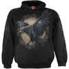 Sweat-shirt Spiral Raven Wise