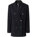 Vestes sur Grenoble : Veste Pinko blazer noir &agrave; double poitrine Noir