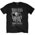 Tee-shirts sur Grenoble : T-shirt Nirvana Cabaret Metro