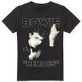 Tee-shirts sur Grenoble : T-shirt David Bowie Heroes Cover