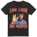 Tee-shirts sur Grenoble : T-shirt Star Trek Original Live Long and Prosper