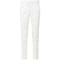 Pantalon Pinko Pantalon en lin stretch blanc rose