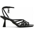 Chaussures escarpins Steve Madden Sandales habill&eacute;es noires Alarah Noir Grenoble