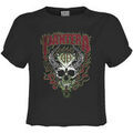 T-shirt Amplified Clothing Fire Skull Grenoble
