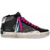 Baskets montantes Crime London Baskets montantes SK8 Deluxe Mid Party Girl