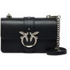Sac Pinko Mini sac Love One noir argent&eacute; st cl Noir