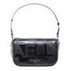 Sac a main Ga&Euml;lle Paris Mini sac bandouli&egrave;re Ga&euml;lle Paris en cuir verni noir Noir