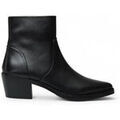 Bottes femme sur Grenoble : Bottines Zolfo Bottines Mascara en cuir noir