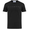 T-shirt John Richmond T-shirt noir avec logo 3D