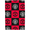 Plaids, jet&eacute;s Manchester United Fc 150 cm x 100 cm TC744 Noir Unique. . Maison & D&eacute;co > Plaids, jet&eacute;s.