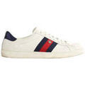 Baskets homme sur Grenoble : Baskets basses Gucci Baskets basses en cuir blanches