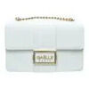 Pochette Ga&Euml;lle Paris Logo du sac &agrave; bandouli&egrave;re blanc de Ga&euml;lle Paris Blanc