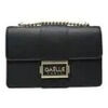 Sac a main Ga&Euml;lle Paris Logo dor&eacute; du sac &agrave; bandouli&egrave;re noir Ga&euml;lle Paris Noir