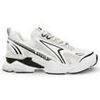 Baskets basses Steve Madden Speedster en pierre d&eacute;fonc&eacute;e Blanc
