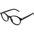 Lunettes sur Grenoble : Lunettes de soleil Saint Laurent SL M163 Cadres Optiques, Noir/Transparent, 50 mm