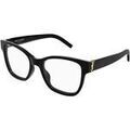 Lunettes sur Grenoble : Lunettes de soleil Saint Laurent SL M158 Cadres Optiques, Noir/Transparent, 52 mm