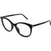 Lunettes de soleil Saint Laurent SL 891 Cadres Optiques, Noir/Transparent, 52 mm