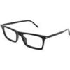 Lunettes de soleil Saint Laurent SL 890 BETTY THIN OPT Cadres Optiques, Noir/Transparent, 54