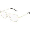 Lunettes sur Grenoble : Lunettes de soleil Saint Laurent SL 888 Cadres Optiques, Or/Transparent, 53 mm Dor&eacute;