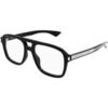 Lunettes de soleil Saint Laurent SL 881 OPT Cadres Optiques, Noir/Transparent, 55 mm