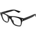 Lunettes sur Grenoble : Lunettes de soleil Saint Laurent SL 875 OPT Cadres Optiques, Noir/Transparent, 50 mm