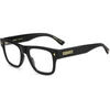 Lunettes de soleil Dsquared D2 0205 Cadres Optiques, Noir, 51 mm