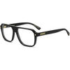 Lunettes de soleil Dsquared D2 0203 Cadres Optiques, Noir, 57 mm