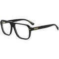 Lunettes sur Grenoble : Lunettes de soleil Dsquared D2 0203 Cadres Optiques, Noir, 57 mm