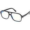 Lunettes de soleil Tom Ford FT6058-B Cadres Optiques, Noir, 58 mm