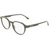 Lunettes de soleil Lacoste L4008MAG-SET Cadres Optiques, Vert/Marron, 52 mm