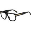 Lunettes sur Grenoble : Lunettes de soleil Dsquared D2 0179 Cadres Optiques, Noir, 56 mm