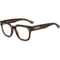 Lunettes sur Grenoble : Lunettes de soleil Dsquared D2 0181 Cadres Optiques, Maron, 53 mm