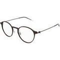 Lunettes de soleil Montblanc MB0357O Cadres Optiques, Maron/Transparent, 49 mm Grenoble