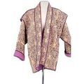 Gilets sur Grenoble : Gilet Laurence Bras Veste en coton violette