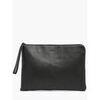 Pochette Etrier Porte-documents Foulonn&eacute; cuir FOULONNE 104-EFOU817L Noir
