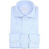 Chemise Profuomo Chemise Tricot&eacute; Bleu Clair Bleu