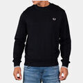 Pull Fred Perry Sweat &agrave; col ras du cou - noir Noir