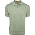 Polos sur Grenoble : Polo Suitable Knitted Polo Cotton Linen Vert