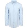 Chemise Mcgregor Chemise Coton-Lin Ray&eacute;e Bleu Clair Bleu