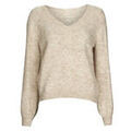Pull Vila VIJAMINA REV V-NECK L/S KNIT TOP